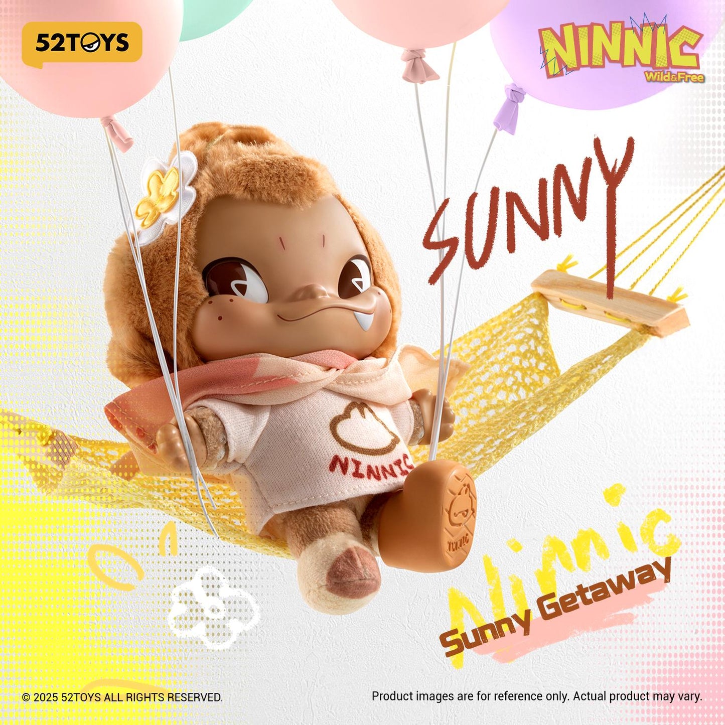 (Blind box) NINNIC – Wild & Free Plush Keychain Blind Box