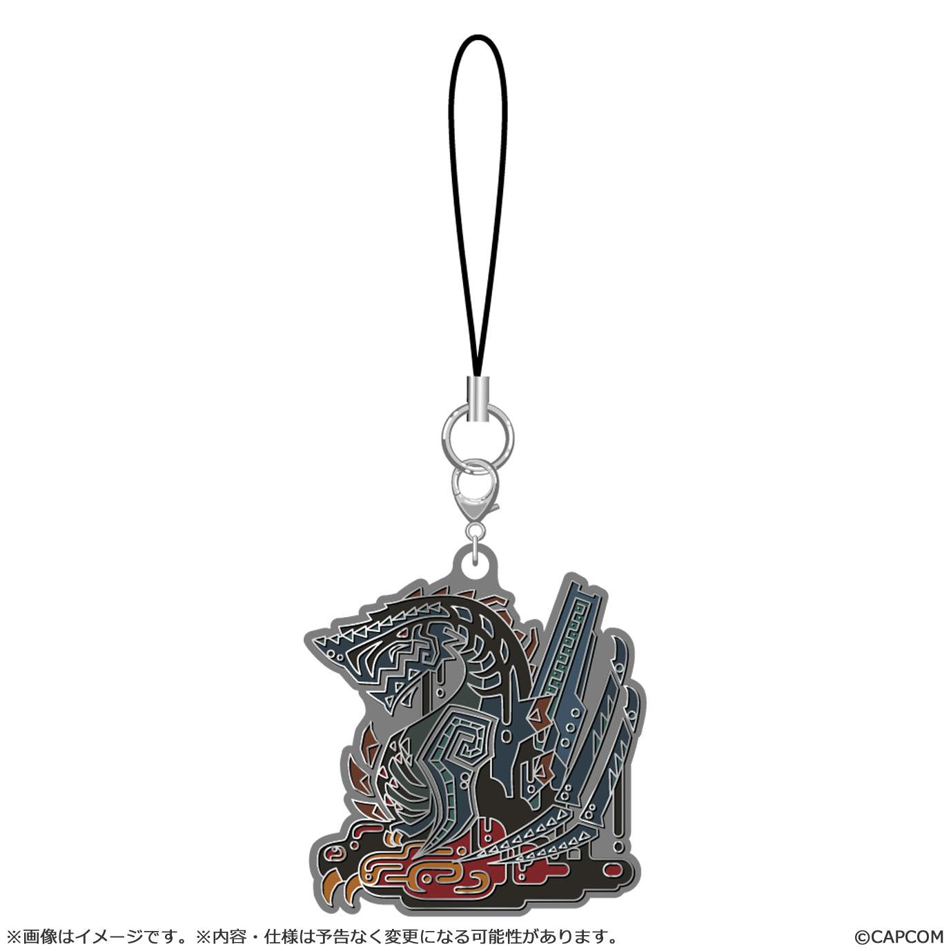Monster Hunter Wilds Monster icon Metal Keychain Vol. 2
