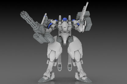 (Model Kits) POWERDoLLS X-4+(PD-802) WEAPON SET3(Shoulder Parts For Mounting Weapons&DRu35 MLC&M7A Gatling Gun) (Rerun)