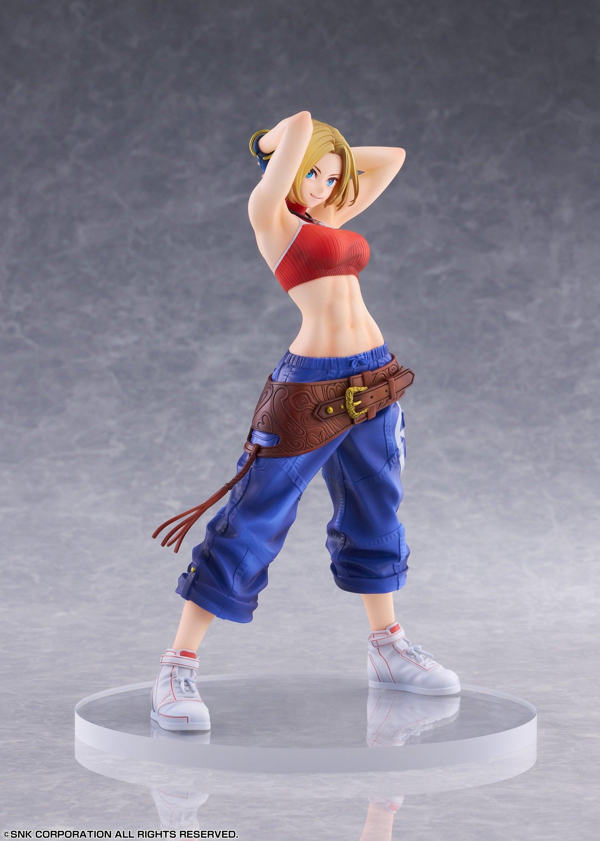 Fighting Girls Collection THE KING OF FIGHTERS XV Blue Mary AMI AMI LIMITED EDITON 1/7 Scale Figure