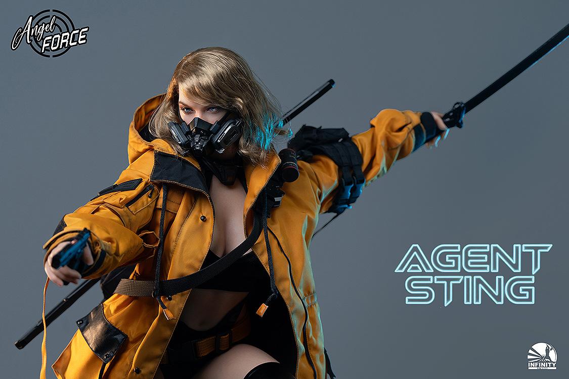 Infinity Studio Angel Force - Agent Sting 1/3 Scale Articulated Silicone Figure[50% deposit required]