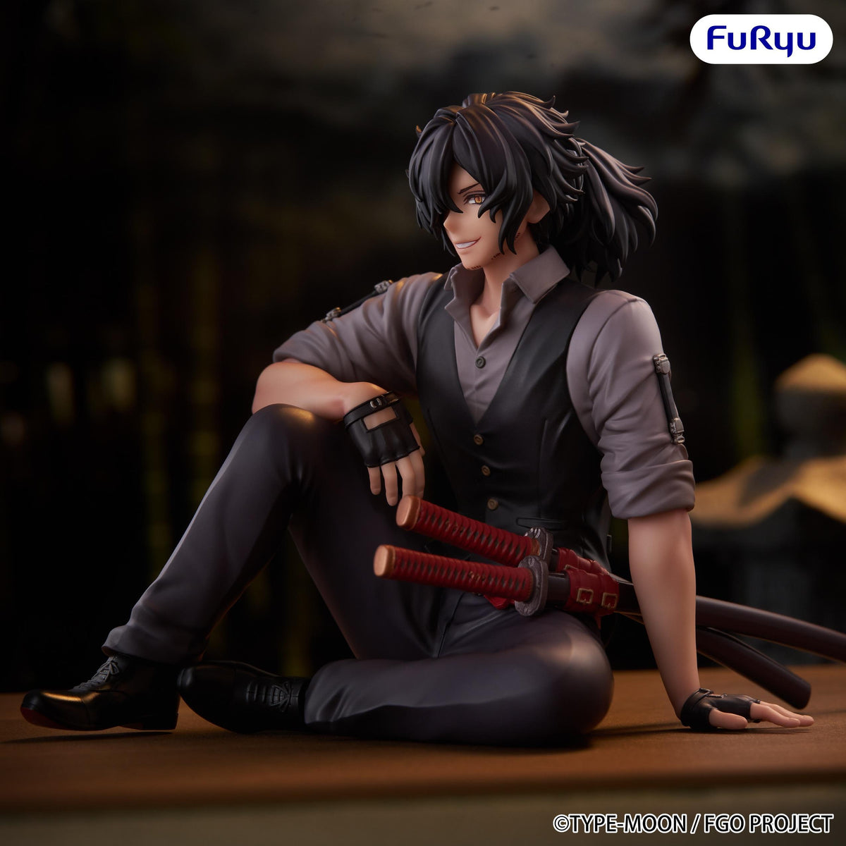 Fate/Grand Order Noodle Stopper Figure -Assassin Izou Okada Awesome Dapper Suit-