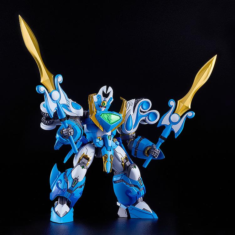 (Model Kits) Mado King Granzort MODEROID King's Style Aquabeat Gold Edition (Rerun)