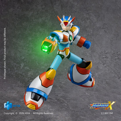 HIYA Exquisite Basic Series None Scale 5.8 Inch Mega Man X series X Max Armor Action Figure
