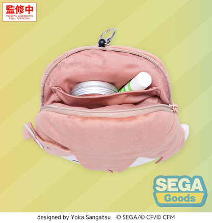 fuwa petit "HATSUNE MIKU: COLORFUL STAGE!" Face Pouch with Reel "Minori Hanasato"