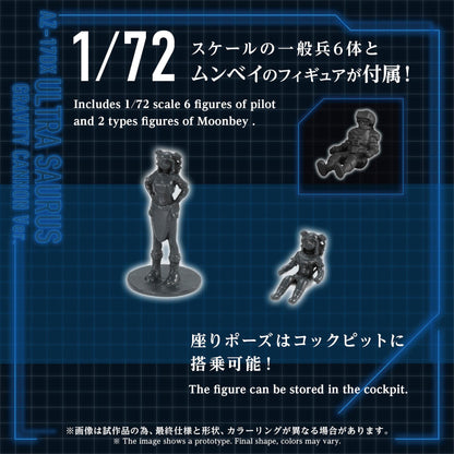 (Model Kits) ZOIDS ADVANCED SERIES AZ-17DX ULTRA SAURUS GRAVITY CANNON DELUXE VERSION