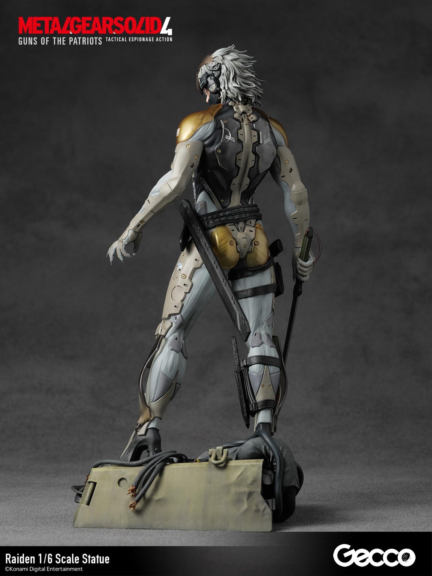 METAL GEAR SOLID 4 GUNS OF THE PATRIOTS, Raiden 1/6 Scale Statue