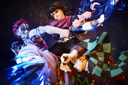 Demon Slayer: Kimetsu no Yaiba Tanjiro Kamado & Giyu Tomioka & Akaza Figure