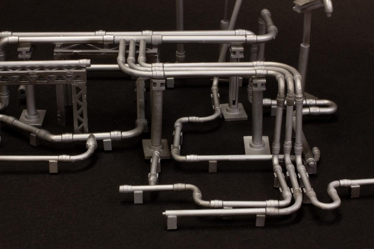 (Model Kits) 1/150 Scale Structure Kit "Plumbing Set"