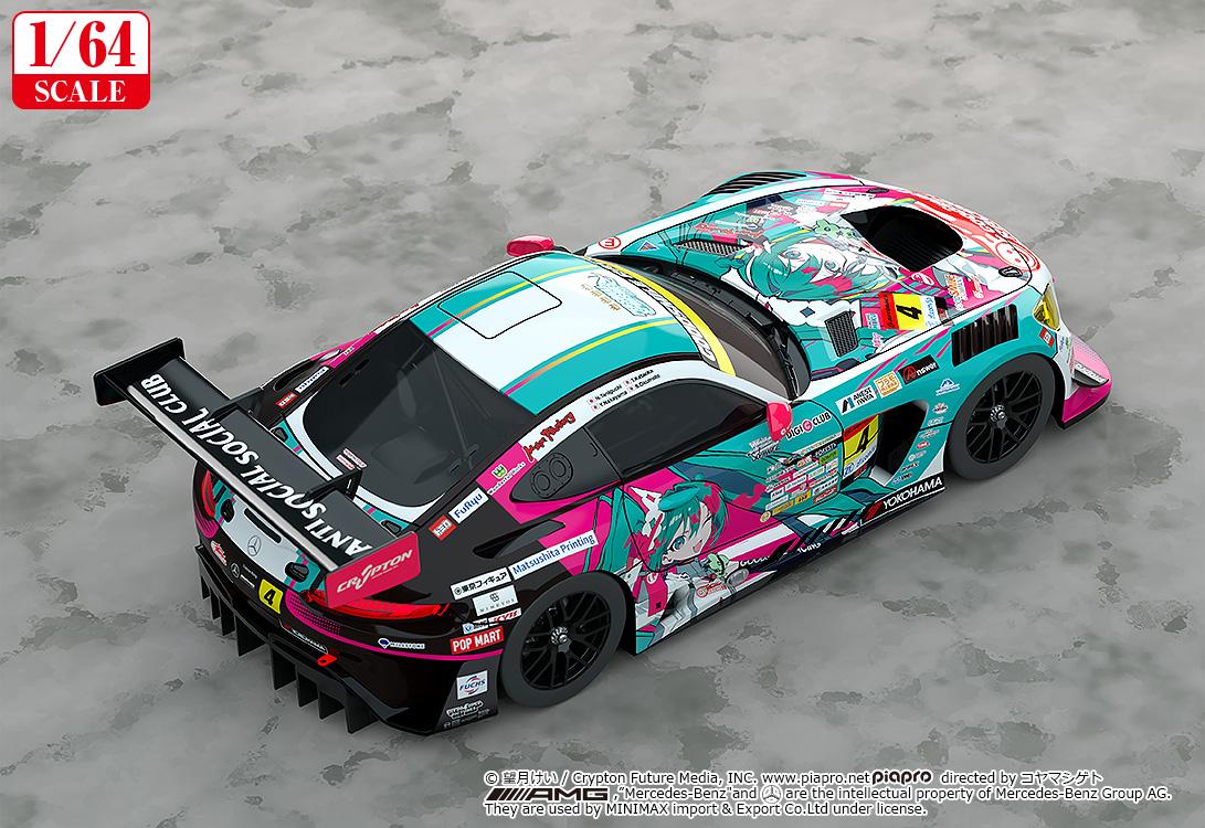 (Model Kits) Hatsune Miku GT Project 1/64 Good Smile Hatsune Miku AMG 2025 Presentation Ver. (Rerun)