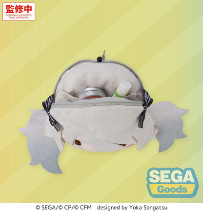 fuwa petit "HATSUNE MIKU: COLORFUL STAGE!" Face Pouch with Reel "Empty SEKAI Hatsune Miku"