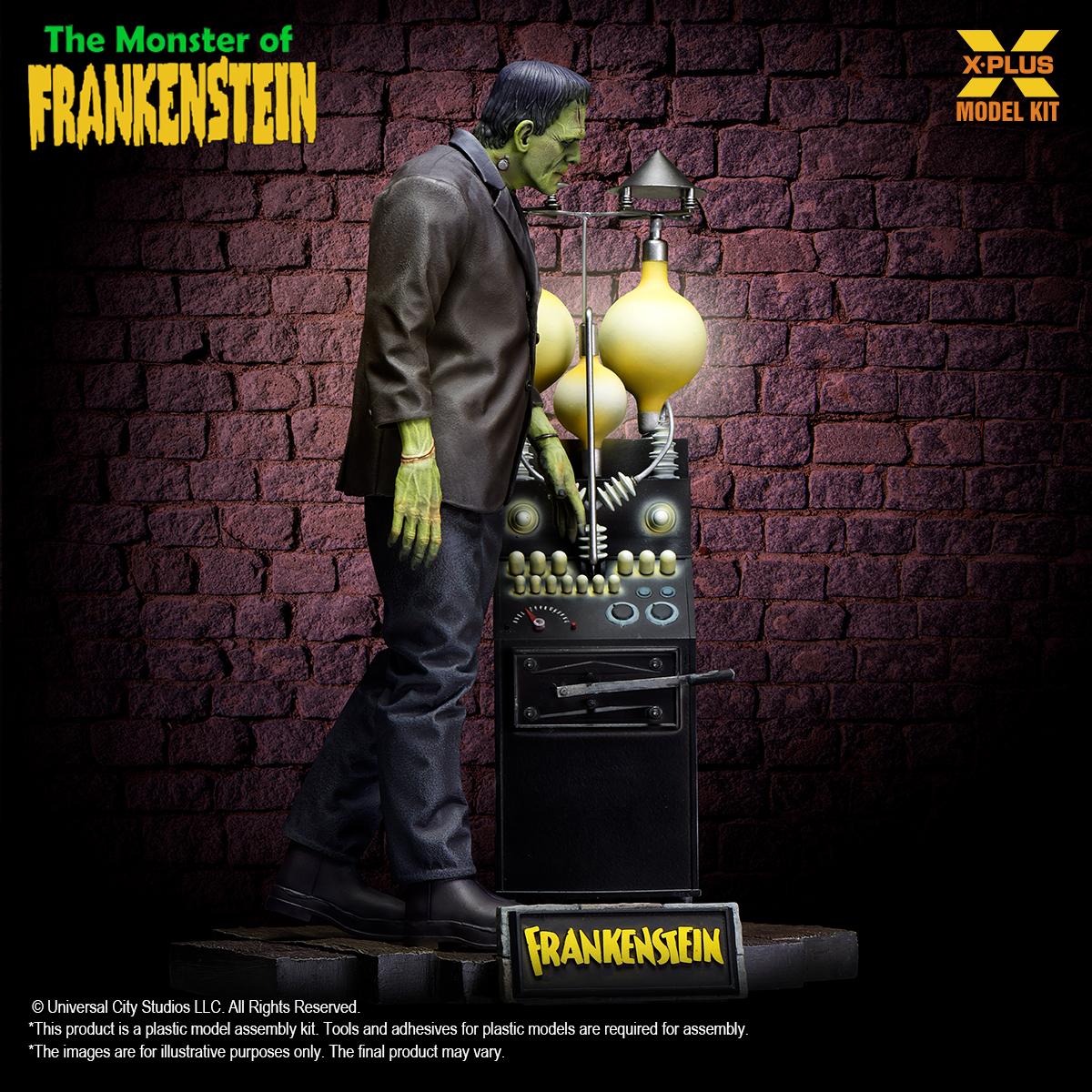 1/8 Scale The Monster of Frankenstein Plastic Model Kit
