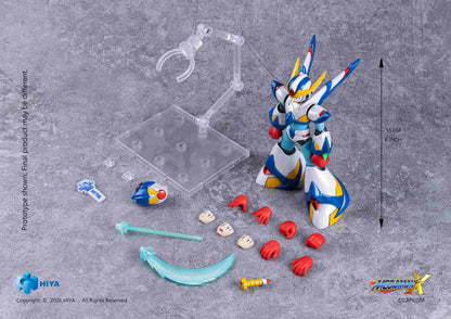 HIYA Exquisite Basic Series None Scale 6 Inch Mega Man X series X Falcon Armor Version Action Figure
