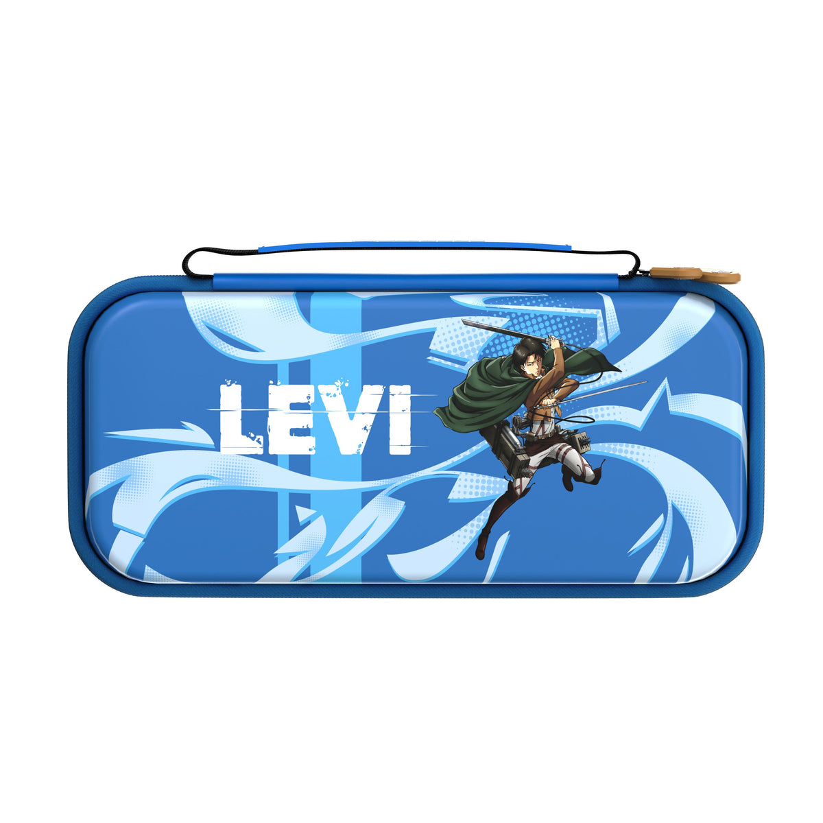 Official Attack on Titan Limited Edition EVA Hard Shell Carrying Case (Levi Blue)- Drakong