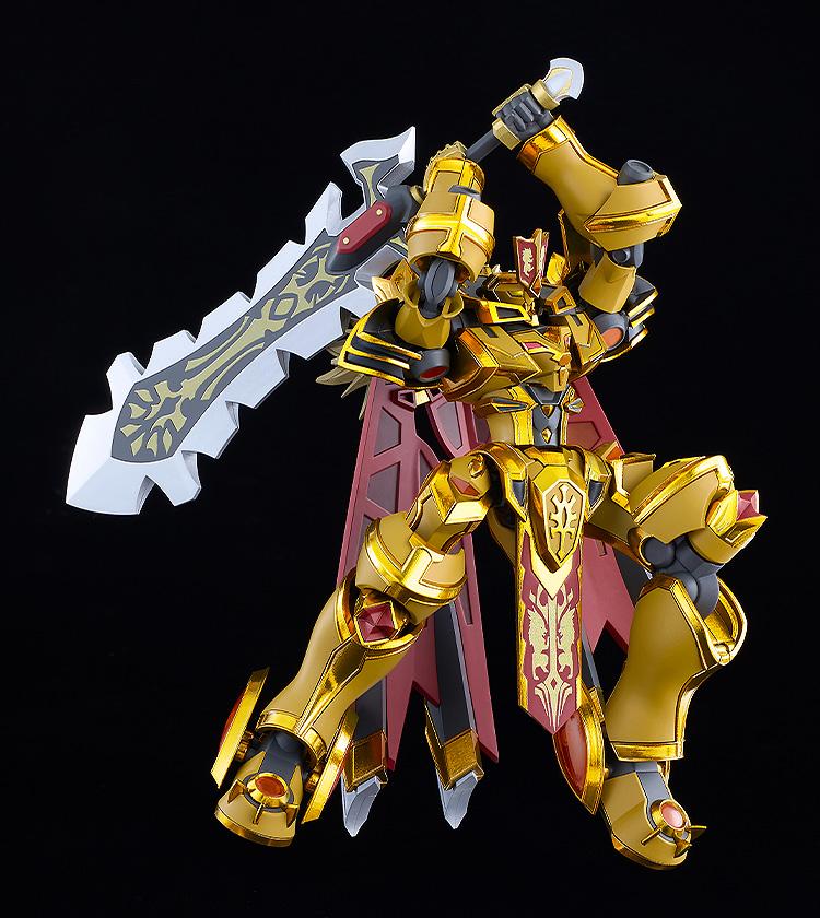 (Model Kits) Knight's & Magic MODEROID Goldleo: ROYAL METALLIC Ver.
