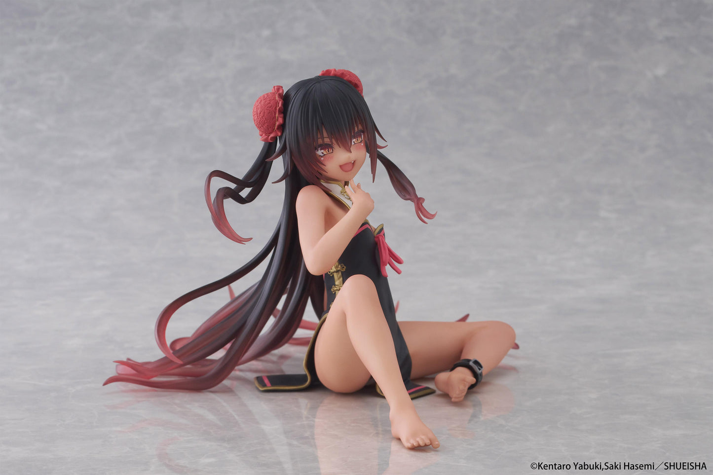 To Love-Ru Darkness Desktop Cute Figure - Nemesis Chinese Dress Ver.
