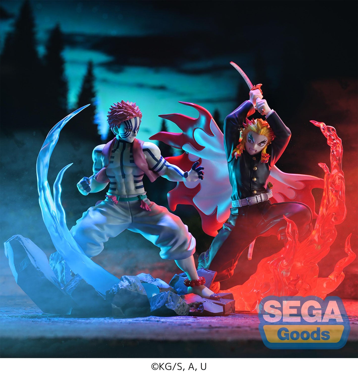 XrossLink Anime Demon Slayer: Kimetsu no Yaiba Figure Kyojuro Rengoku