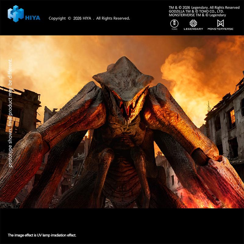 HIYA Exquisite Basic Series None Scale 5.9 Inch Godzilla King of the Monsters Muto Action Figure