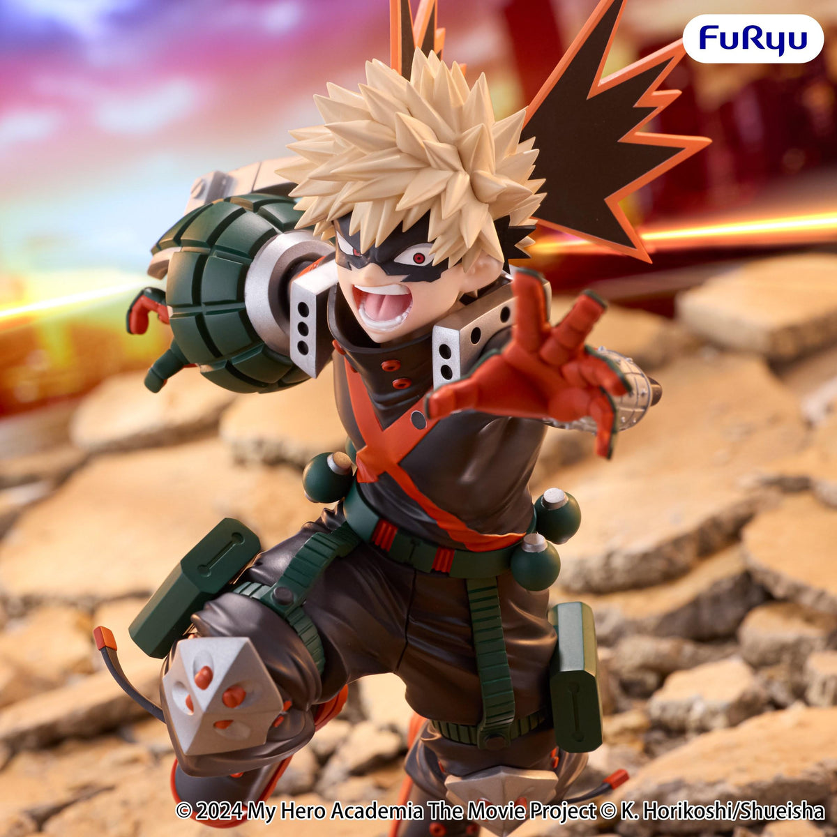My Hero Academia: You're Next Muchute Figure -Katsuki Bakugo-