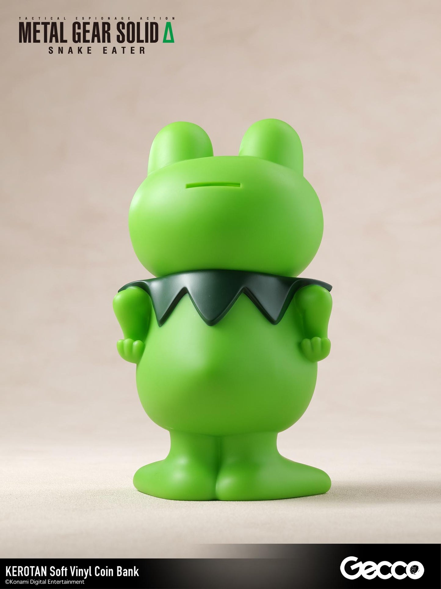 METAL GEAR SOLID Δ: SNAKE EATER, KEROTAN Soft Vinyl Coin Bank