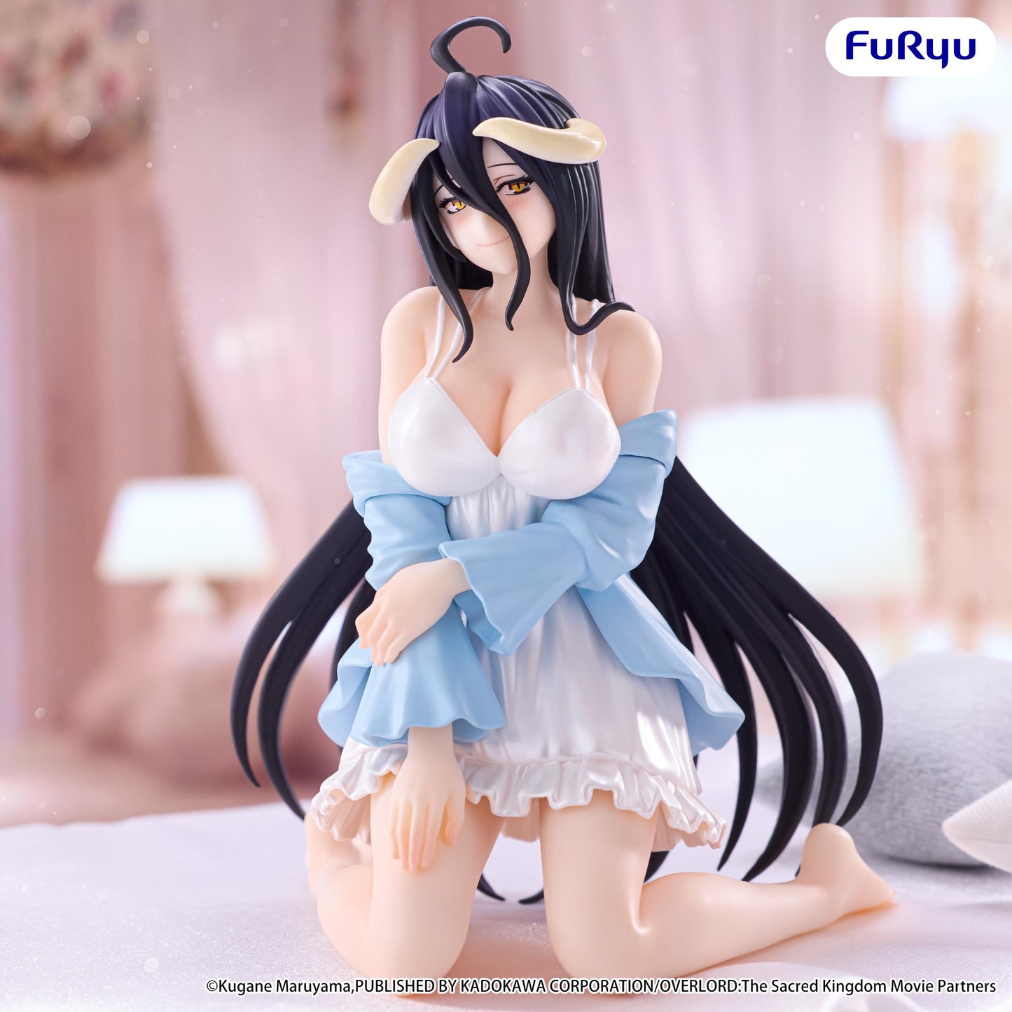 OVERLORD Noodle Stopper Figure -Albedo Loungewear Pearl White ver.-