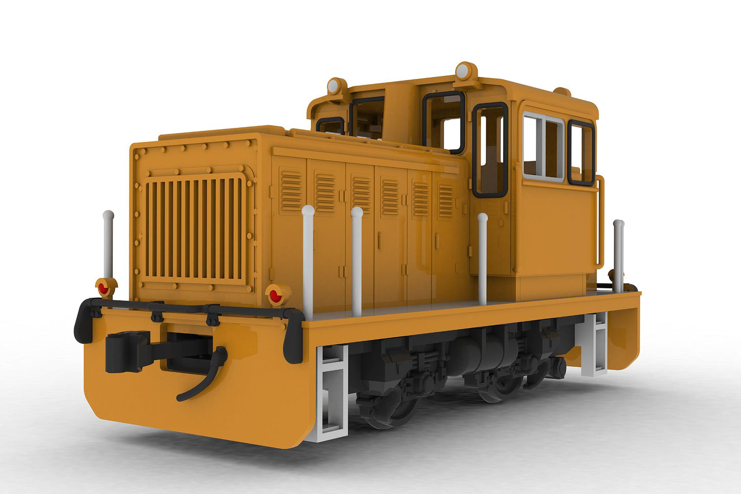 (Model Kits) Switcher(convex-shaped Yellow color) (Rerun)