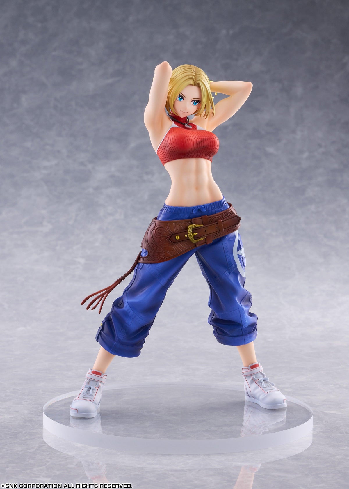 Fighting Girls Collection THE KING OF FIGHTERS XV Blue Mary AMI AMI LIMITED EDITON 1/7 Scale Figure