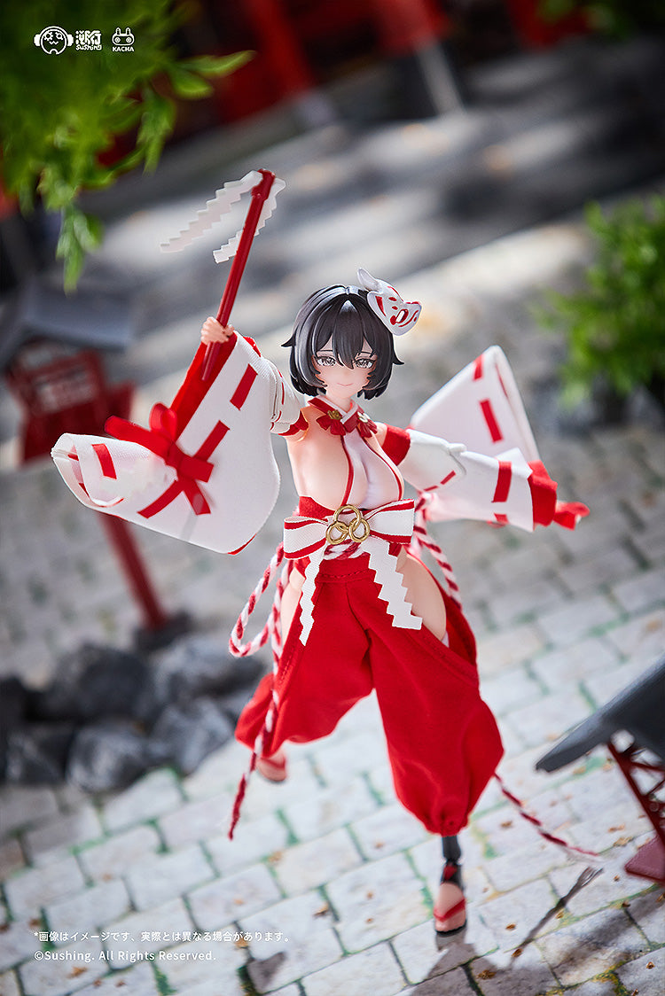 Combat priestess Kikyou Uefuji 1/12 Articulated Figure
