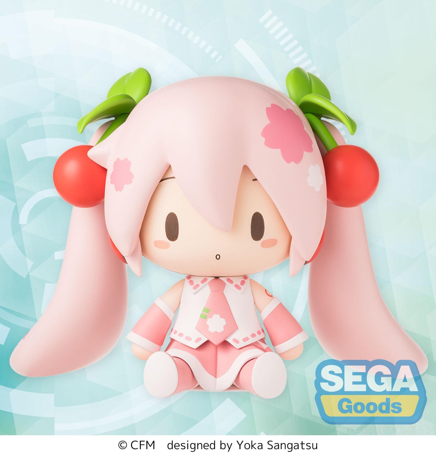 Sakura Miku: 1 fuwa petit Hatsune Miku Series Chibi Figure Sakura Miku