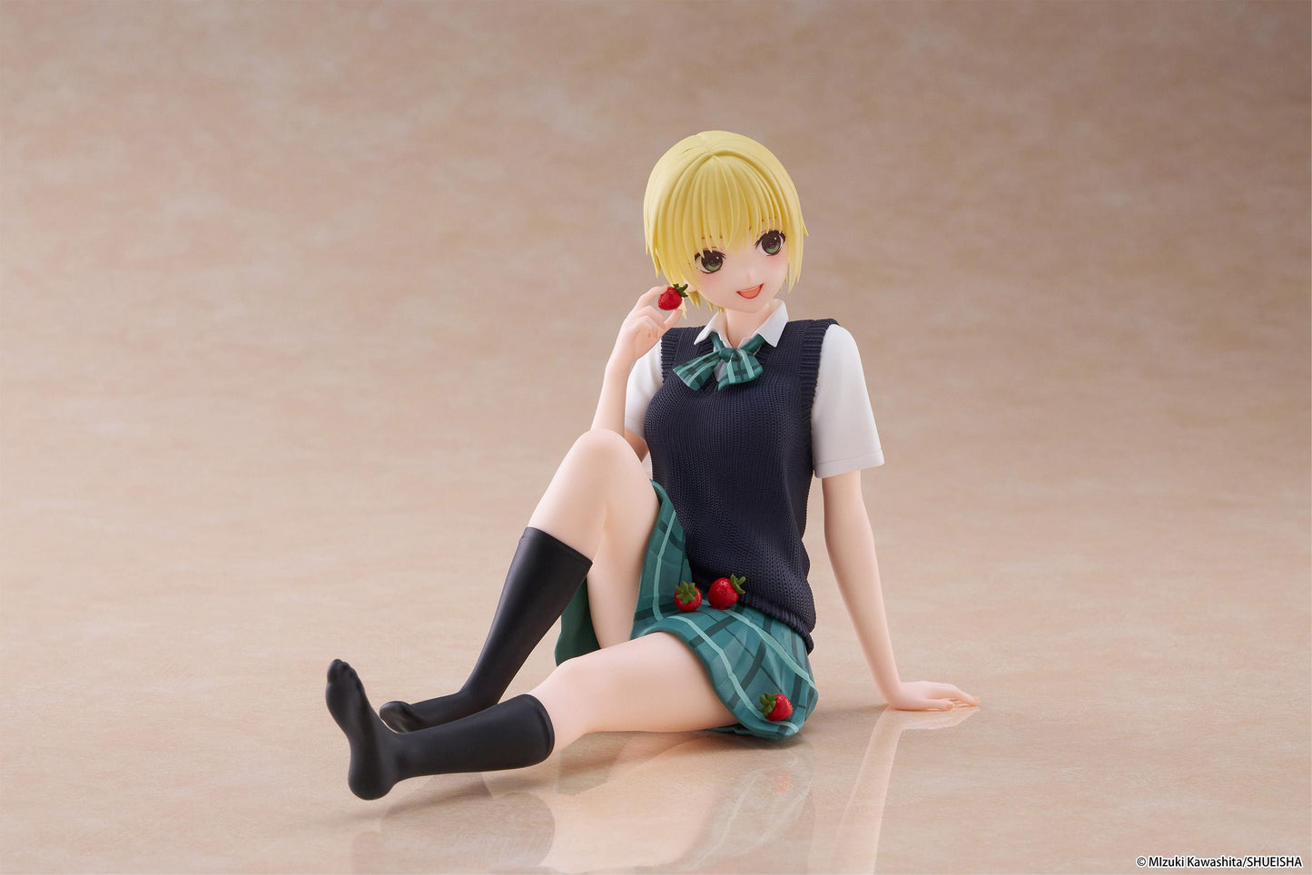 Strawberry 100% Desktop Cute Figure - Tsukasa Nishino (School uniform Ver.)
