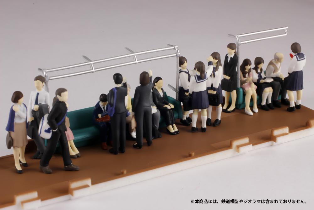 1/80 Scale super minifigure series6 That Day's Bus Stop Set (Rerun)