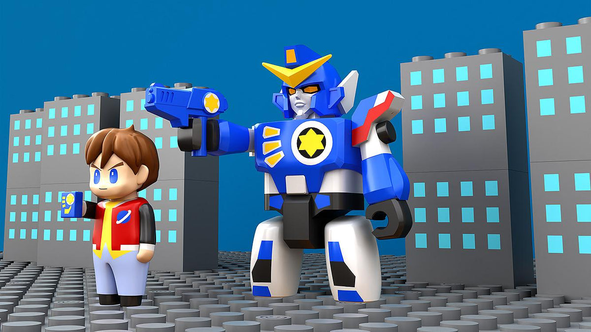 The Brave Fighter of Legend Da-Garn BRICKROID Da-Garn & Seiji Takasugi Set