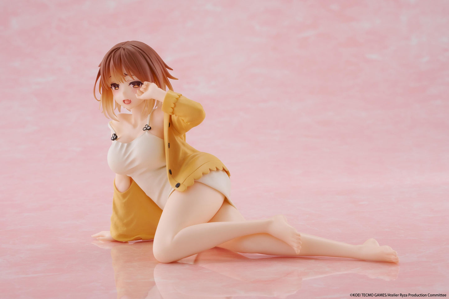 Atelier Ryza: Ever Darkness & the Secret Hideout Desktop Cute Figure - Ryza (Nightwear Ver.) (Rerun)