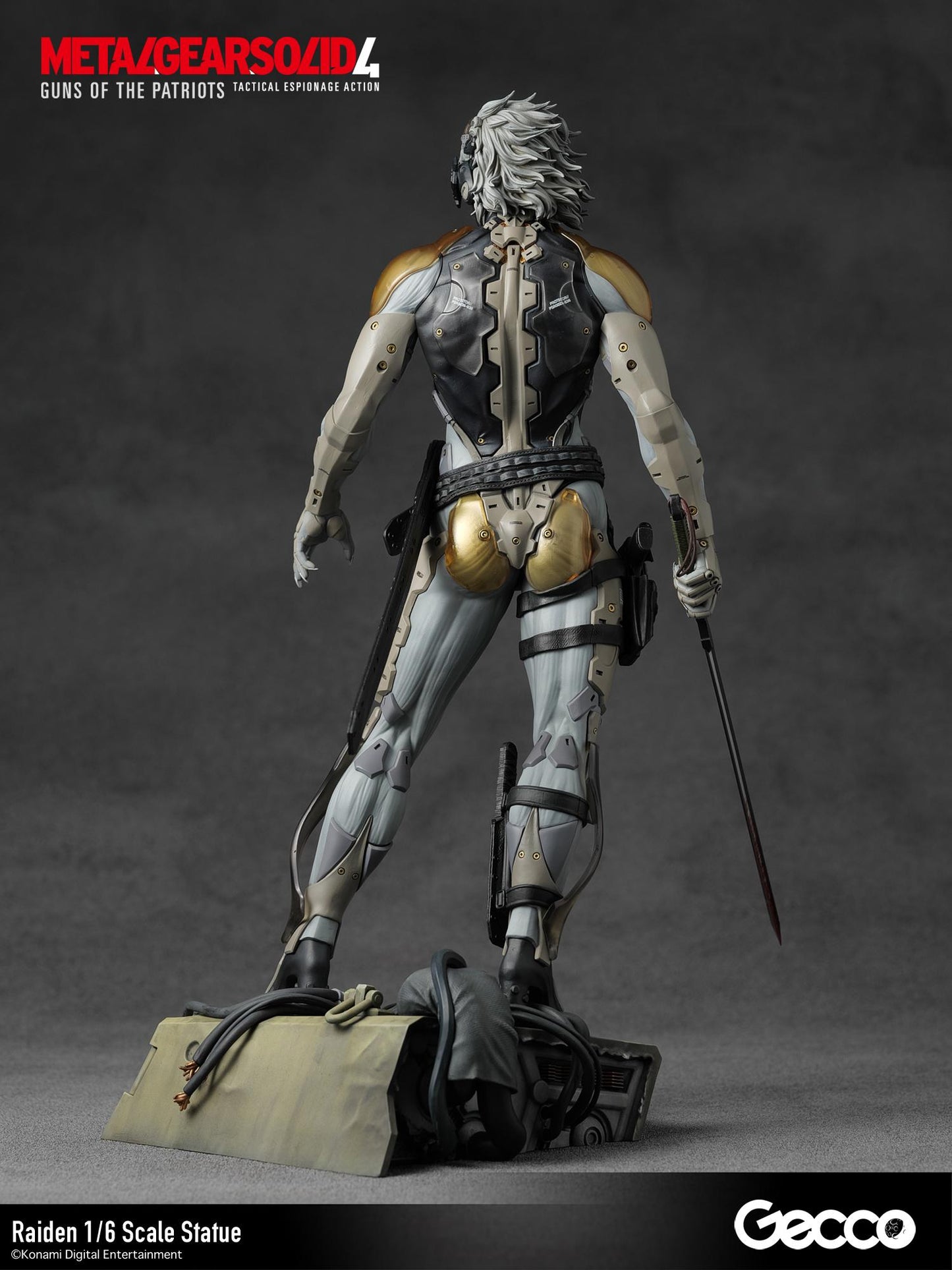 METAL GEAR SOLID 4 GUNS OF THE PATRIOTS, Raiden 1/6 Scale Statue