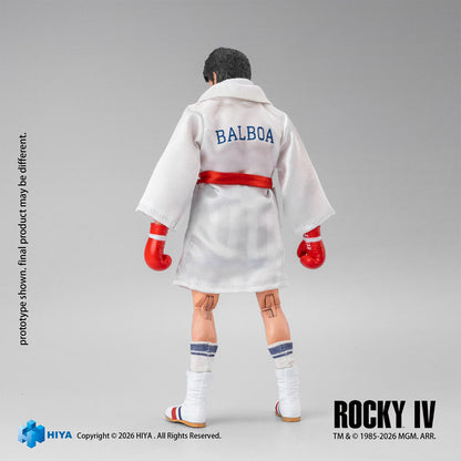 HIYA Exquisite Super Series 1/12 Scale 6.3 Inch Rocky IV Rocky Boxer Version Action Figure