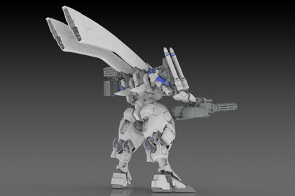 (Model Kits) POWERDoLLS X-4+(PD-802) WEAPON SET3(Shoulder Parts For Mounting Weapons&DRu35 MLC&M7A Gatling Gun) (Rerun)