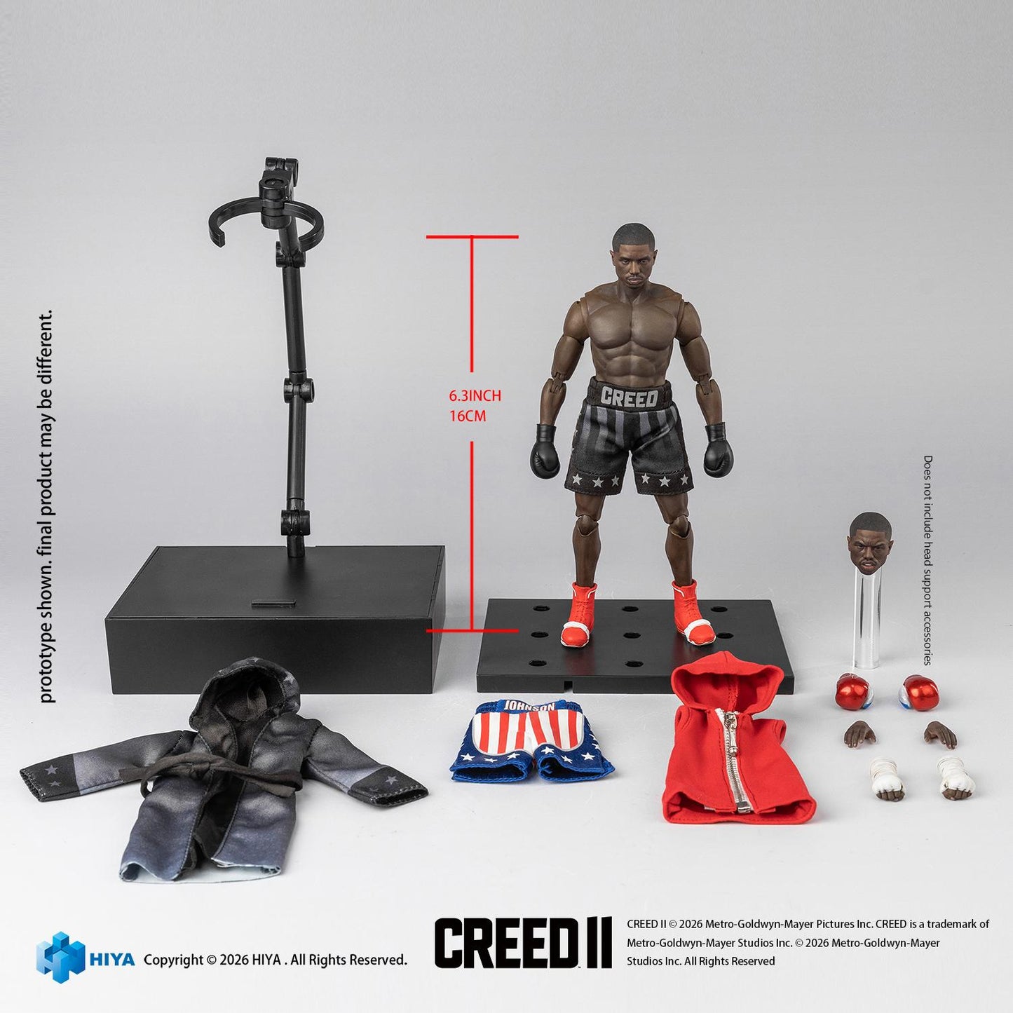 HIYA Exquisite Super Series 1/12 Scale 6 Inch Creed II Adonis Creed Action Figure
