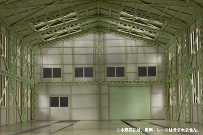 1/80 Scale Paper kit Train depot