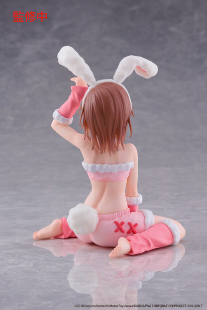A Certain Scientific Railgun MOFLOCK Figure - Mikoto Misaka (Fluffy Bunny Ver.)
