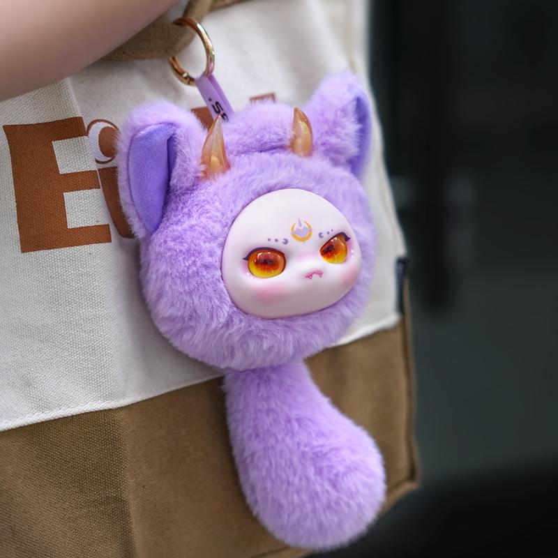 (Blind Box) Cloud Elf Series Soft Vinyl x Plush Key Chain