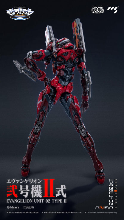 CCSTOYS MORTAL MIND SERIES "EVANGELION ANIMA" EVANGELION UNIT-02 TYPE II ALLOY ACTION FIGURE