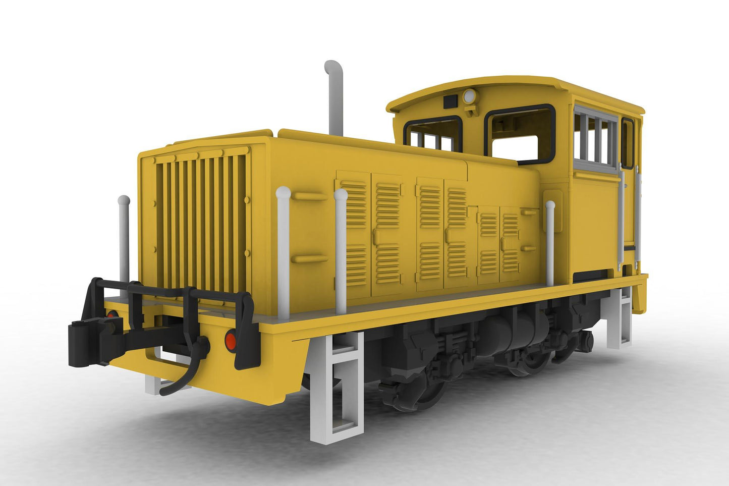 (Model Kits) Switcher(L-shaped Light Yellow color)