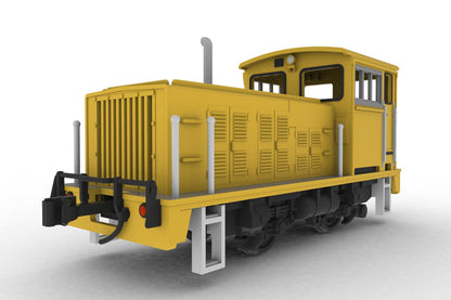 (Model Kits) Switcher(L-shaped Light Yellow color)
