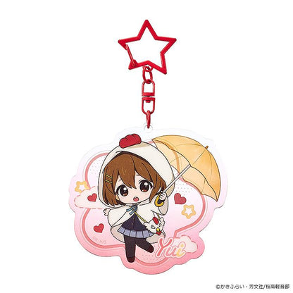(Blind Box) K-ON! Fluffy Rain Series Collectible Acrylic Keychain