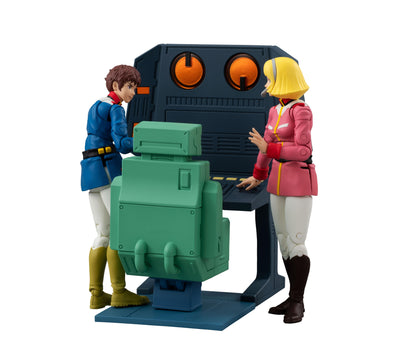 G.M.G. COLLECTION EX Mobile Suit Gundam White Base Bridge Radio operator Desk set (with gift)
