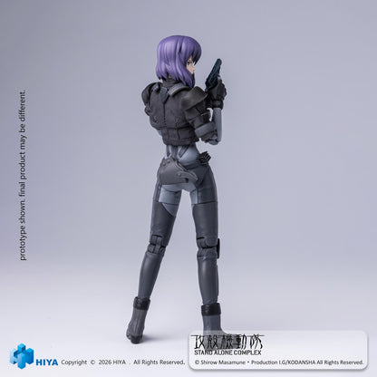 HIYA Exquisite Super Series 1/12 Scale 6 Inch GHOST IN THE SHELL Stand Alone Complex Kusanagi Motoko Battle Suit Version Action Figure