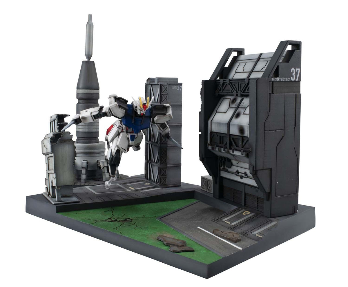 (Model Kits) Realistic Model Series G Structure Mobile Suit Gundam SEED (HG series)【GS06M】Heliopolis Battle Stage(material color edition)