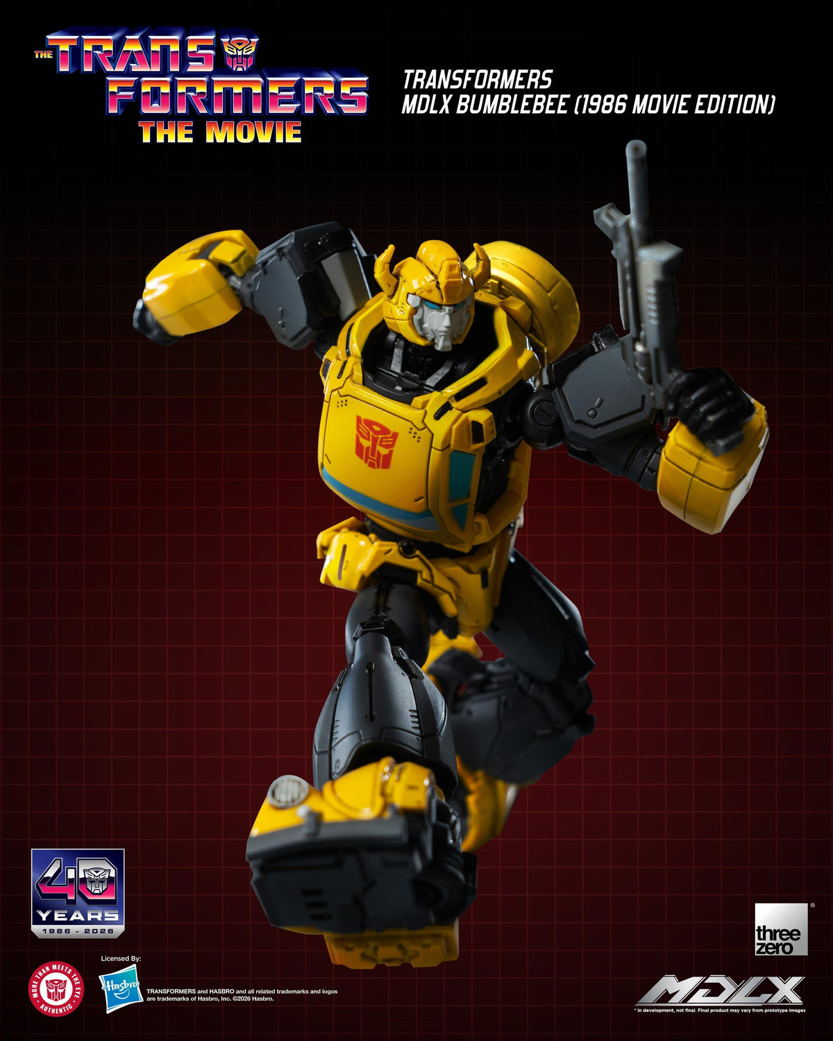 Transformers MDLX Bumblebee (1986 Movie Edition)