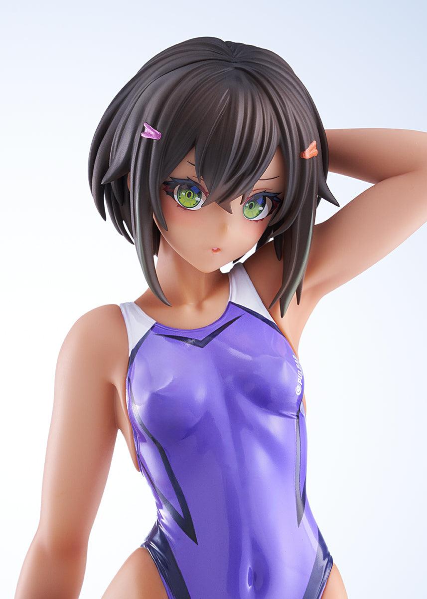ARMS NOTE Buchou-chan of the Swimming Club Purple Swimsuit Ver. 1/7 Scale Figure