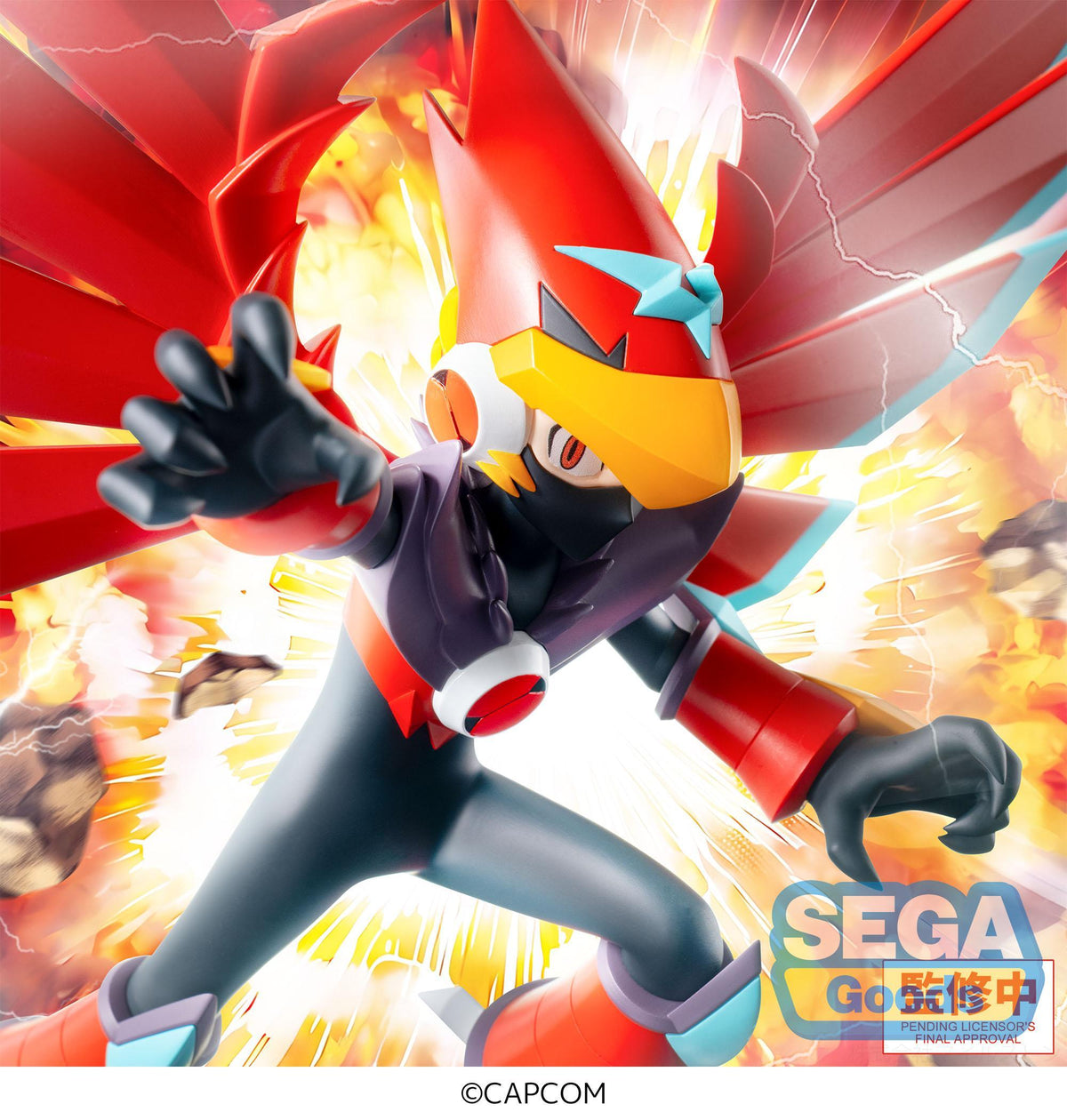 Luminasta "Mega Man Battle Network" -Mega Man- Falzar Beast